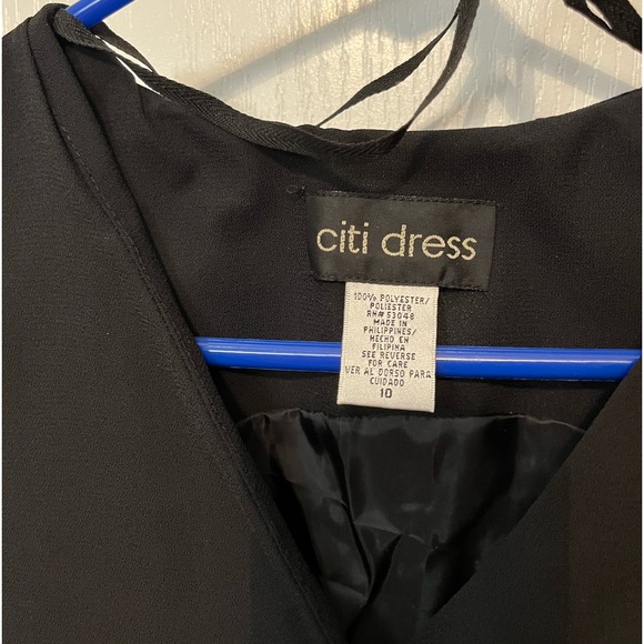 Citidress Black Dress Size 10. - Picture 2 of 5